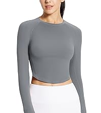 bfy049-baleaf womens workout tops long sleeve