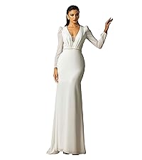 Long Sleeve Wedding Gown