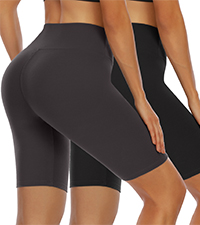 biker shorts women tummy control