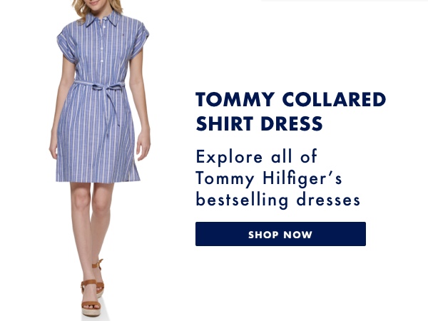 Tommy Hilfiger Collared Shirt Dress