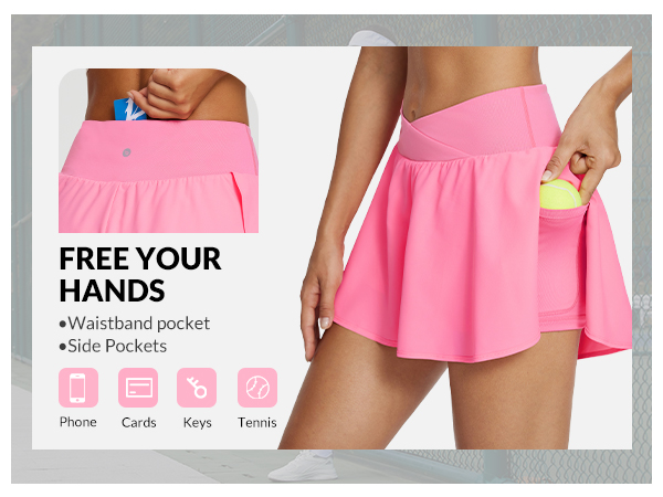 workout shorts with pockets for women