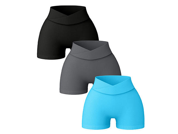 workout shorts womens pack