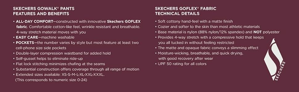 Skechers Go Walk Pants