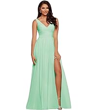 chiffon bridesmaid dresses