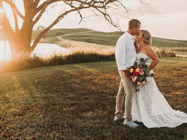 country wedding dress