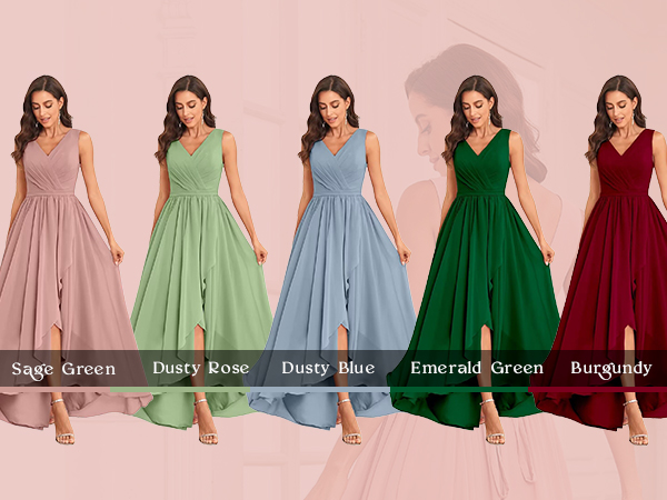 Bridesmaid Dresses for Wedding with Pockets