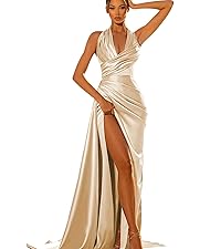 satin dresses for wedding