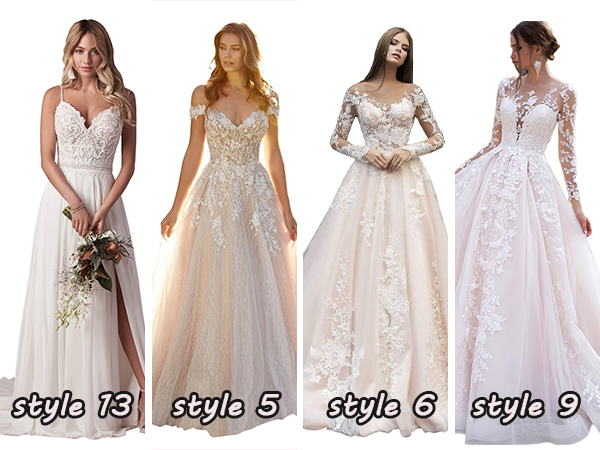 ball gown wedding dresses for bride