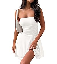 Sexy Strapless Tube Top Mini Dress