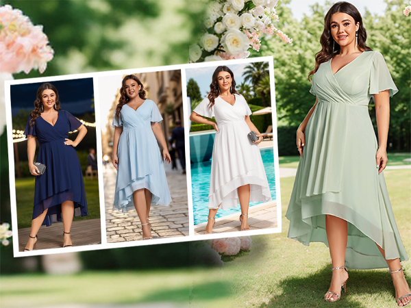 plus size formal dresses plus size bridesmaid dresses mother of the bride dress wedding guest dress