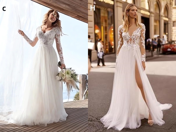 long sleeve wedding dress