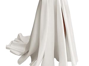 Detachable Puffy Sleeves Wedding Dresses for Bride with Pockets Satin High Slit  Ball Gowns