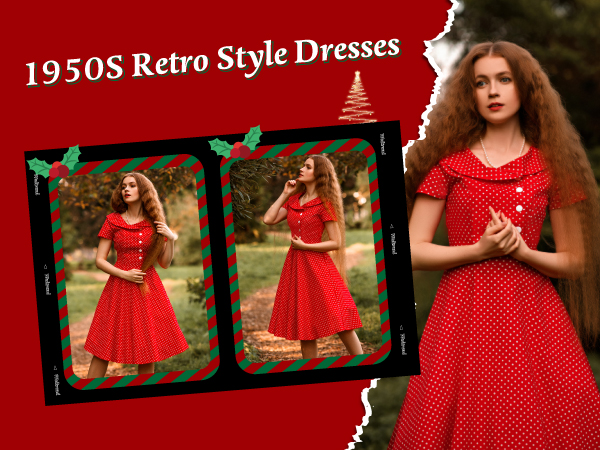 50s style dress