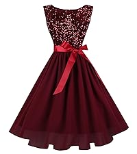 burgundy sequin dress