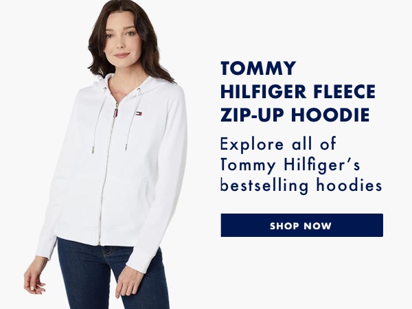 Tommy Hilfiger Fleece Zip-Up Hoodie