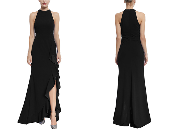 long black dress for women formal