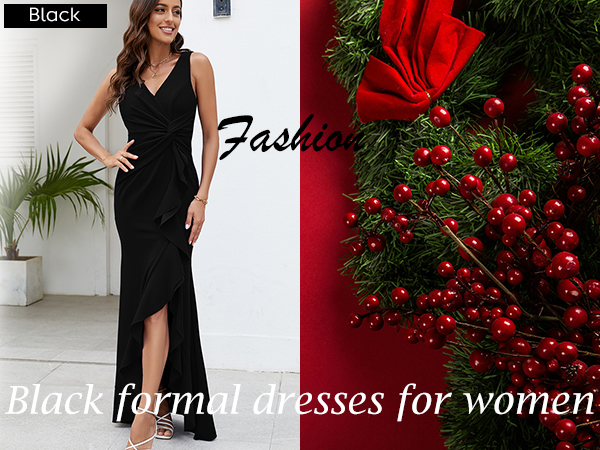 black dresses for women formal