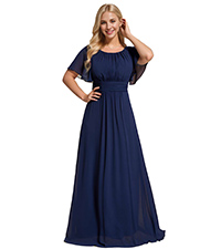 Ever-Pretty Women Generous Plus Size High Waist Maxi Semi Formal Dresses