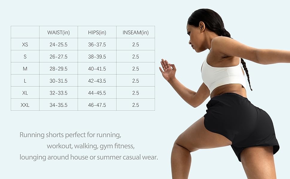 womens workout athletic shorts with zipper pockets