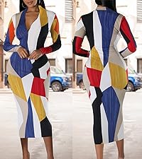 Colour Block Dress