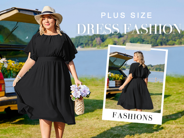 plus size casual dress