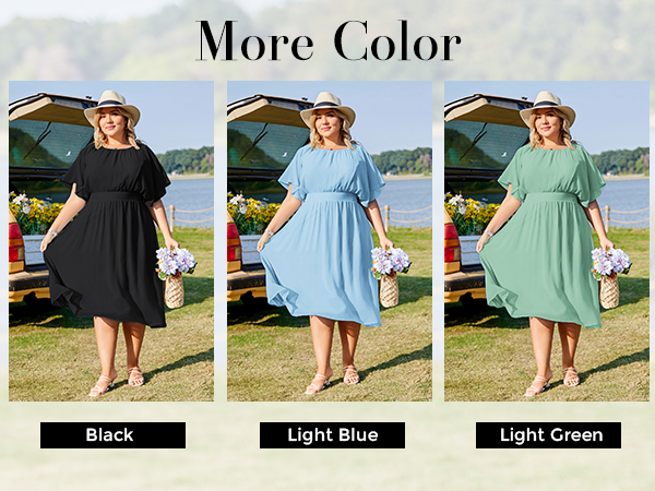 plus size casual dress