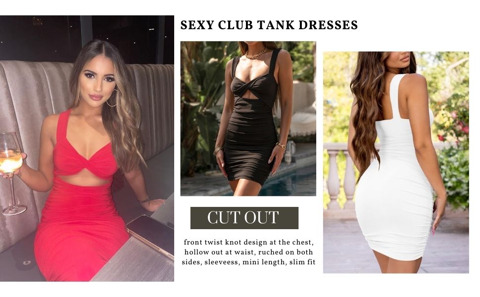  sexy club tank dresses