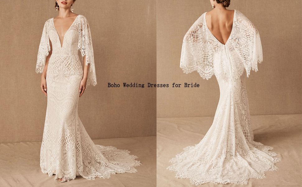 Boho Wedding Dresses for Bride