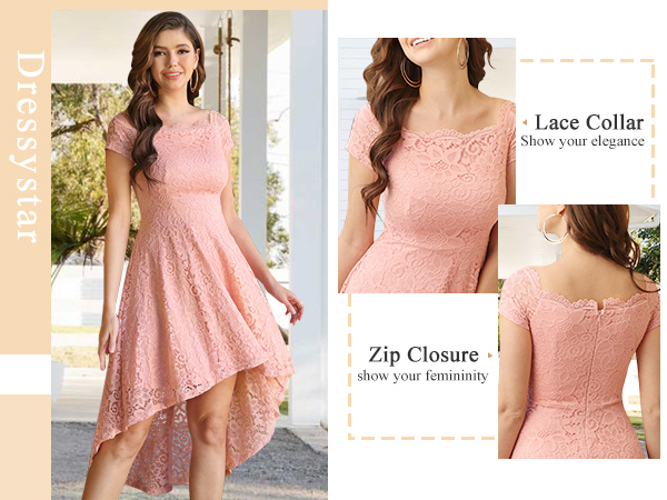 blush dress