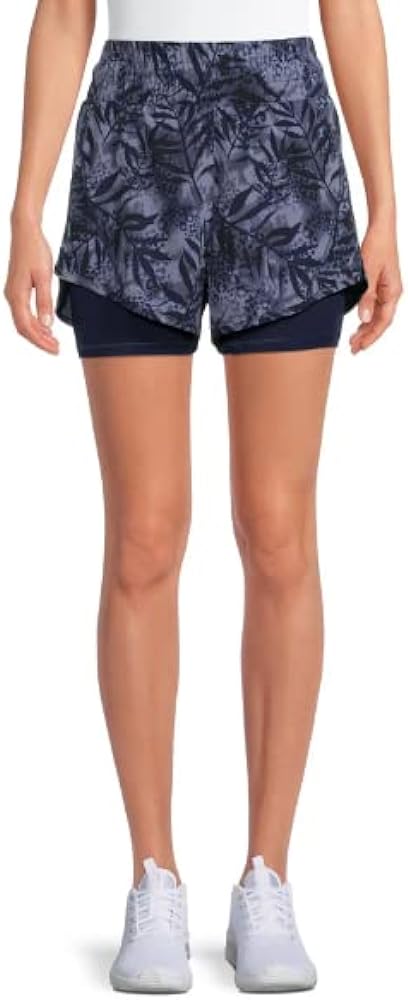 Avia Activewear Women's Running Shorts with Bike Liner