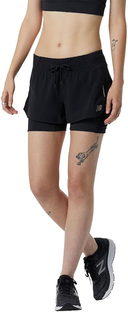 New Balance Women's Impact 2 in 1 Short 22