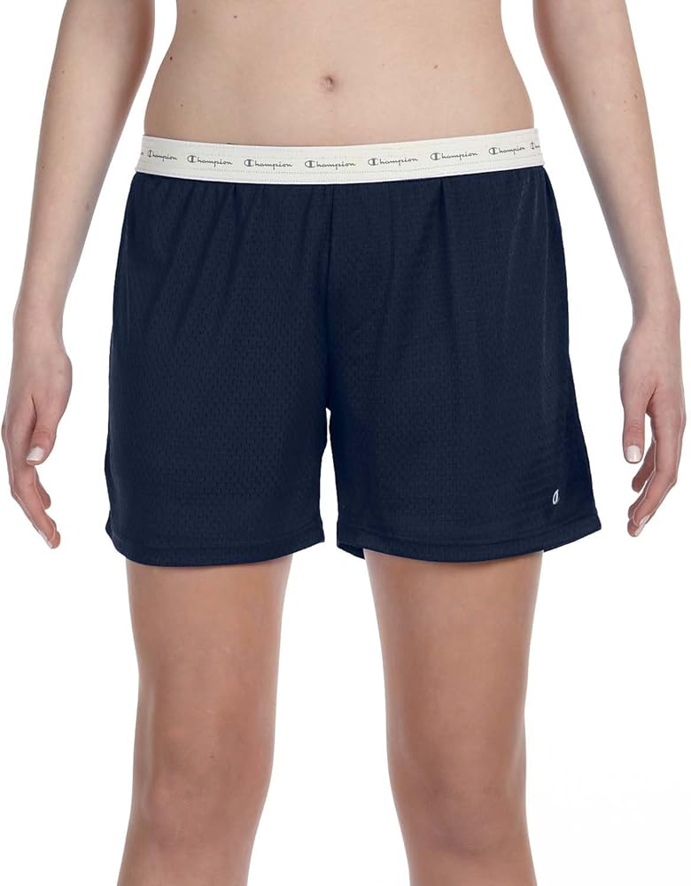 Women's Active 5' Mesh Short,Navy,Small