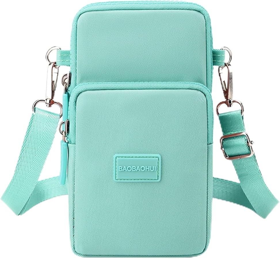 Mobile Phone Bag for Mobile Phone Holder Shoulder Strap for Women Mobile Phone Holder Shoulder Strap for Women Suitable for Daily Life and Travel (Turquoise), Turquoise