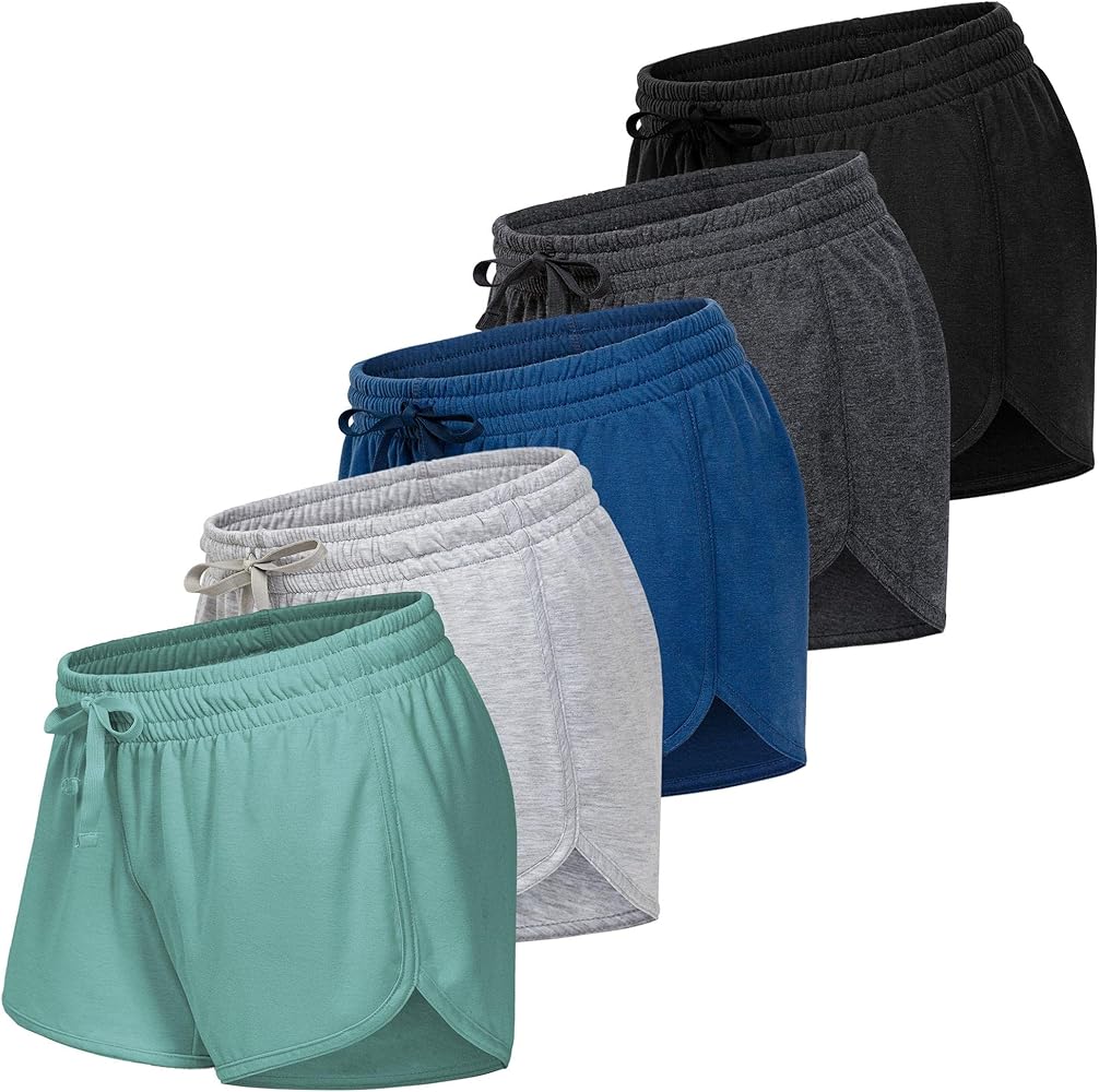 MCPORO Workout Yoga Running Shorts for Women Gym Athletic Activewear